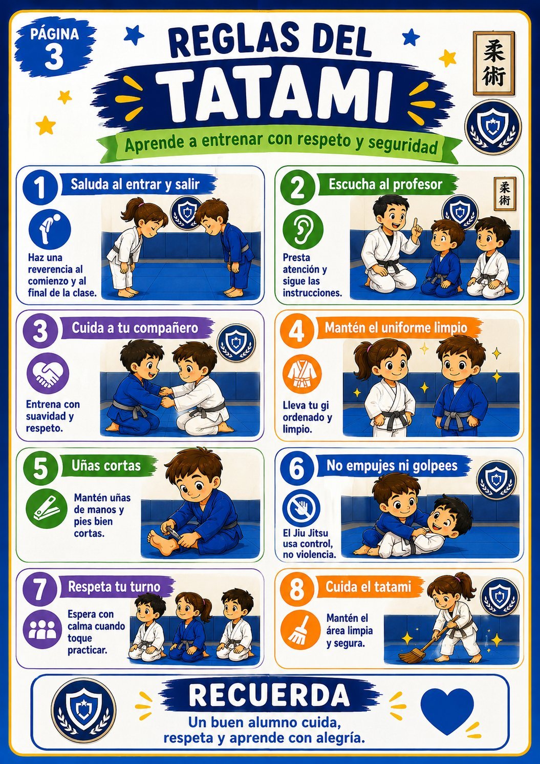 Ejemplo de dinámica de Jiu-Jitsu 1